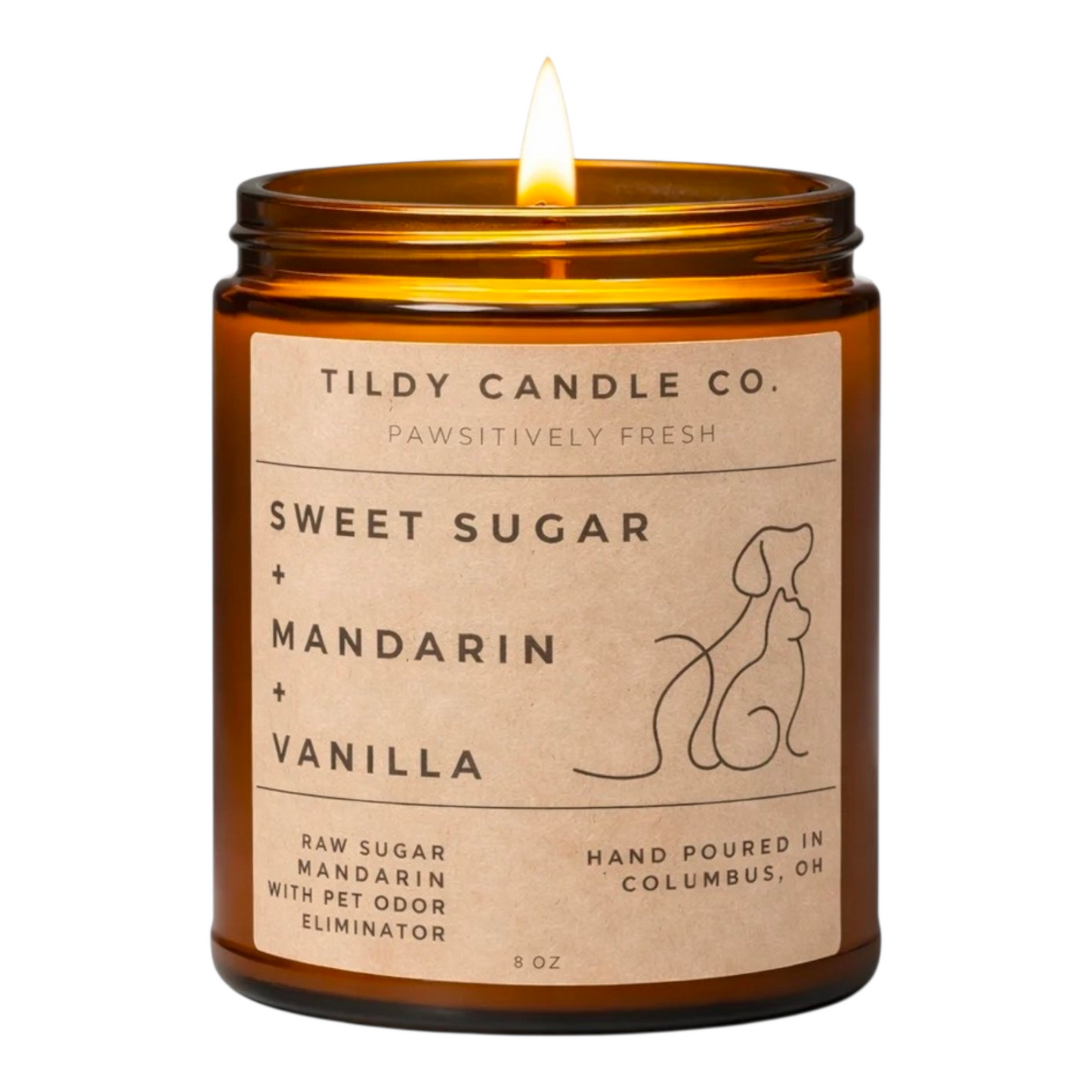 Pet Odor Eliminator | Sugar, Mandarin & Vanilla | Pawsitively Fresh