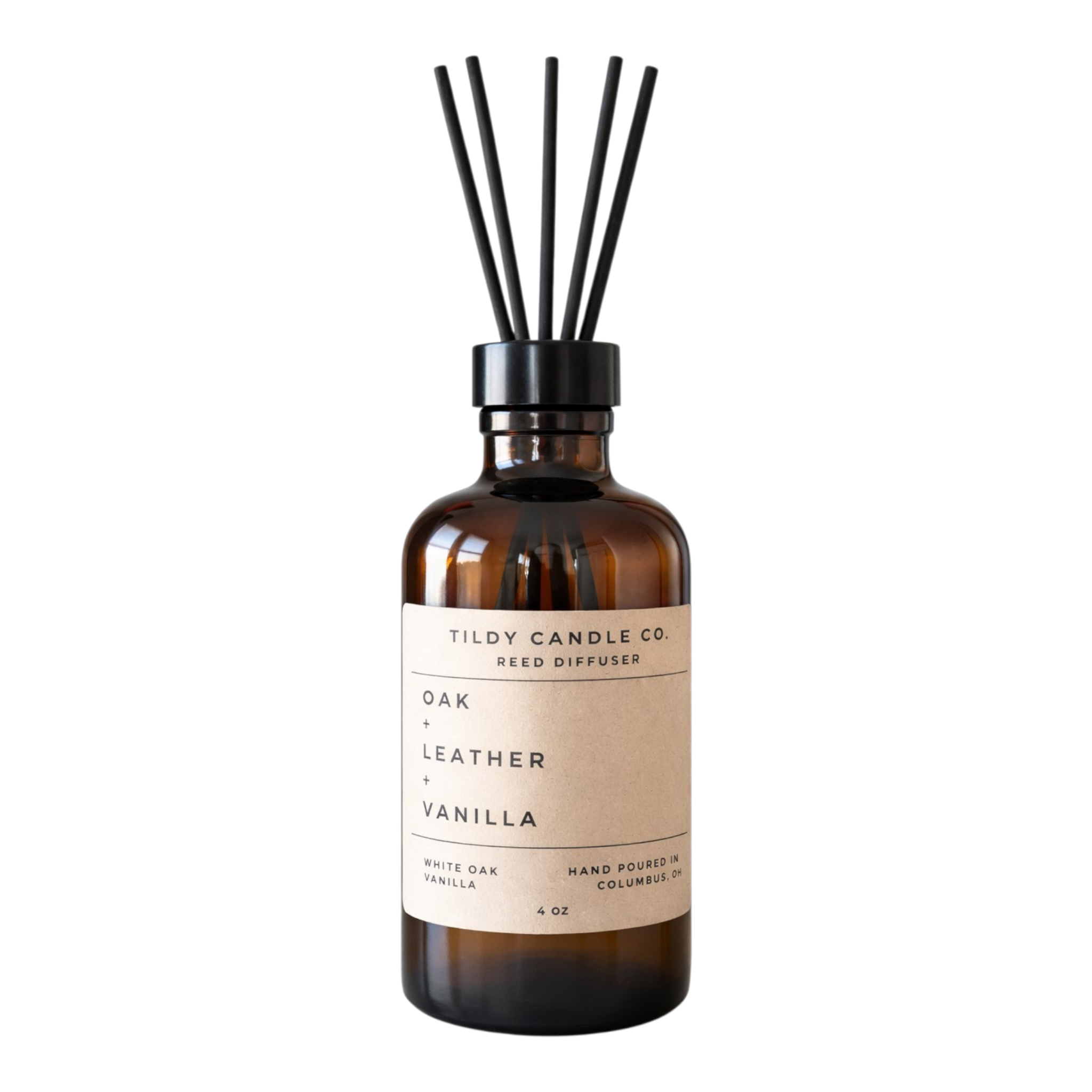 White Oak & Vanilla | Oak, Leather, & Vanilla – Tildy Candle Co