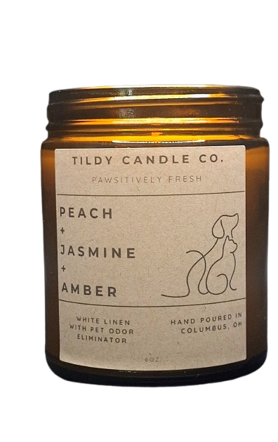 Pet Odor Eliminator | Peach, Jasmine, and Amber |  Pawsitively Fresh