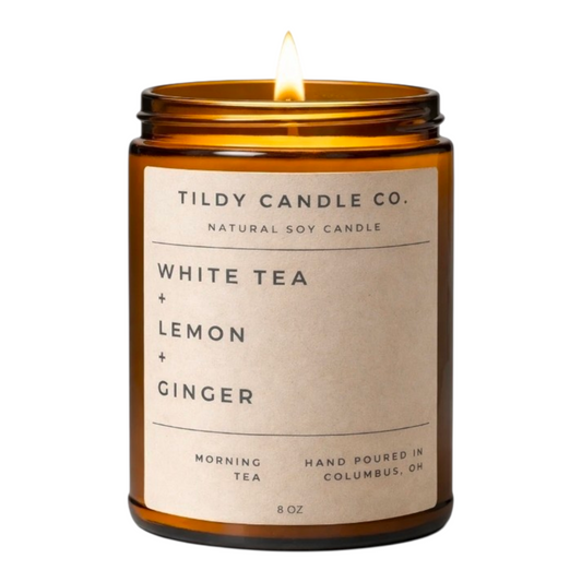 Morning Tea | White Tea, Lemon, and Ginger