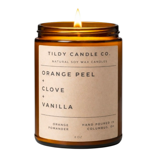 Orange Pomander | Orange, Clove, and Vanilla