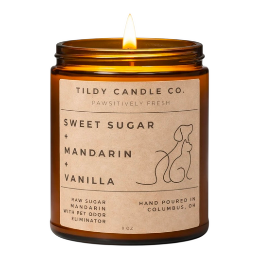 Pet Odor Eliminator | Sugar, Mandarin & Vanilla |  Pawsitively Fresh