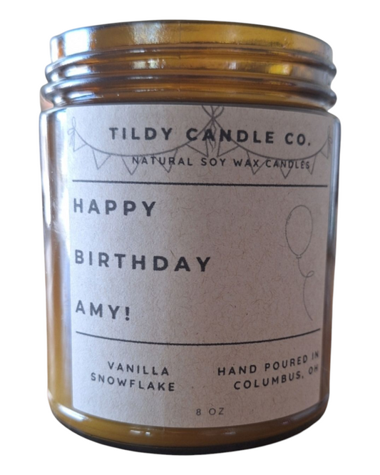 BIRTHDAY CANDLE