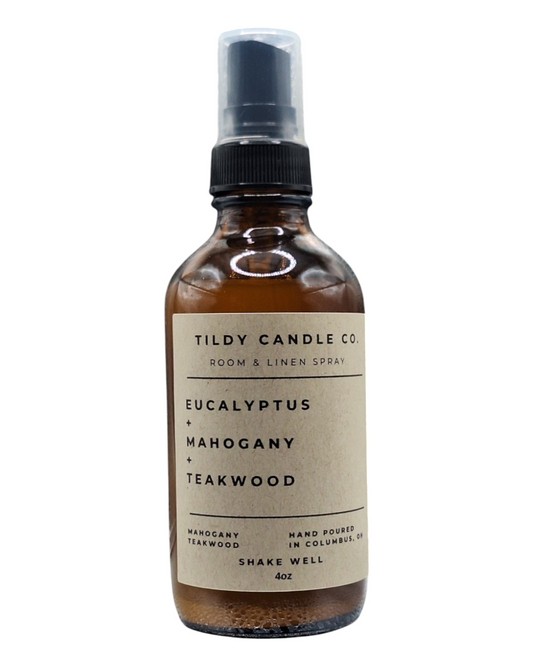 MAHOGANY TEAKWOOD ROOM & LINEN SPRAY