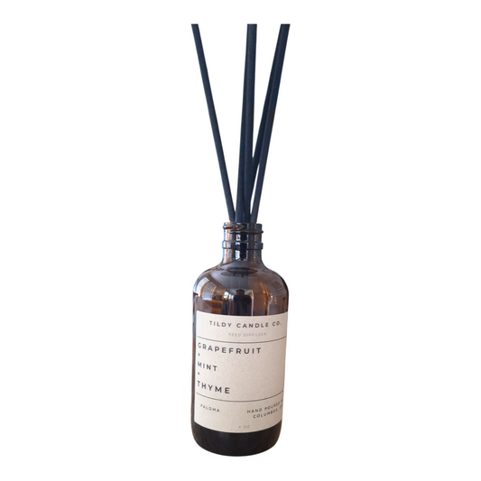 Paloma Reed Diffuser | Grapefruit, Mint & Thyme | Natural, Non-Toxic