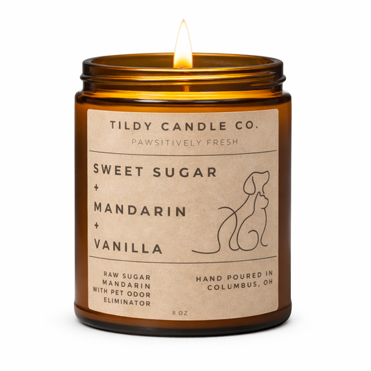 RAW SUGAR MANDARIN PAWSITIVELY FRESH