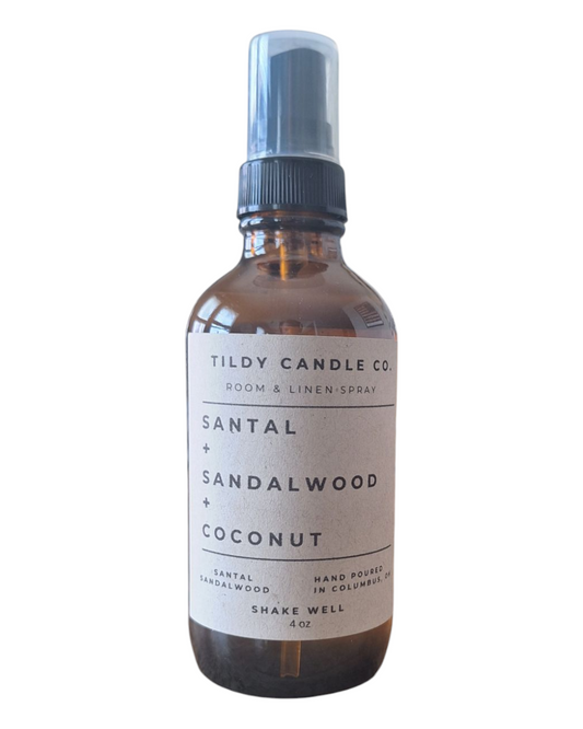 SANTAL SANDALWOOD ROOM & LINEN SPRAY