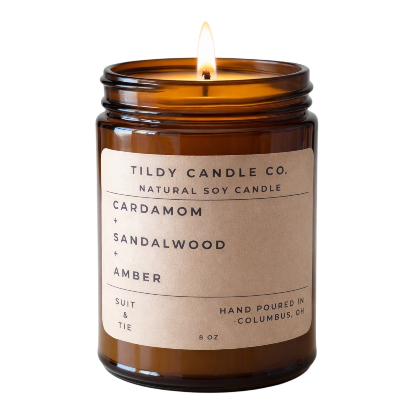 SUIT & TIE  soy candle 