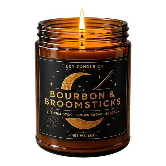 Bourbon & Broomsticks | Butterscotch. Brown Sugar & Bourbon